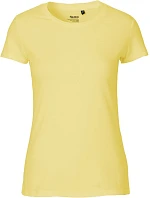 O Dámské tričko z bio bavlny dusty yellow model 22505680 - Neutral O Dámské tričko z bio bavlny dusty yellow model 22505680 - Neutral