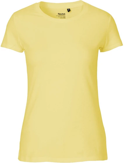 Neutral O 81001 Dámské tričko z bio bavlny 77.8101 dusty yellow Neutral O 81001 Dámské tričko z bio bavlny 77.8101 dusty yellow