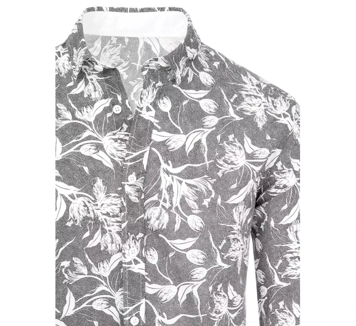 Pánská šedá košile Dstreet DX2262