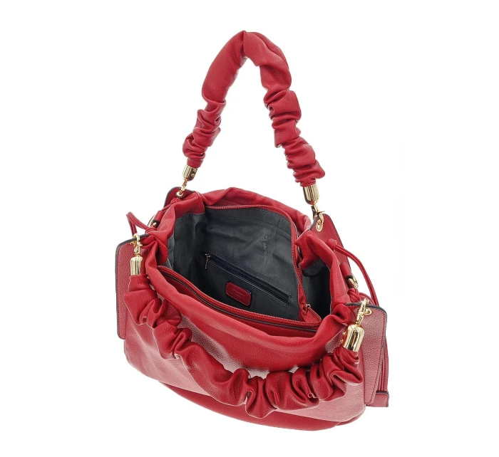 Luxusní červená dámská denní kabelka SCDRB - DAVID JONES