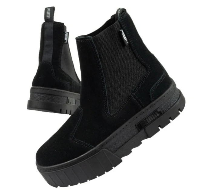 Boty Puma Mayze Chelsea Suede W 382829 01
