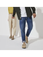 žabky Boston Brown z kůže úzké úzké model 21735776 - Birkenstock