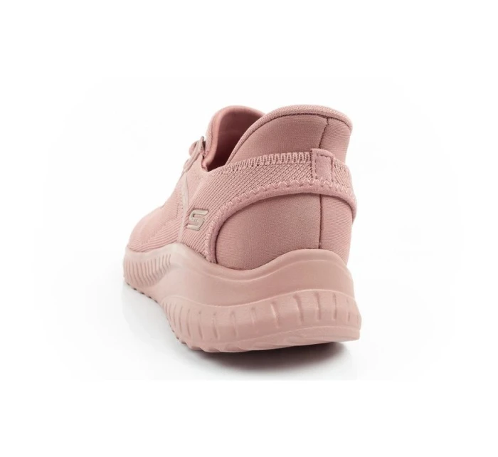 Skechers Bobs Squad-Chaos dámské sportovní boty pohodlné SLIP-INS pink dámské