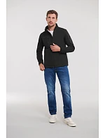 Russell Athletic 520M Pánská 3-vrstvá sportovní softshell bunda 10.520M azure blue Russell Athletic 520M Pánská 3-vrstvá sportovní softshell bunda 10.520M azure blue