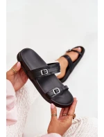 Dámské Sandály S Přezkami Černé model 21700018 - Boto Dámské Sandály S Přezkami Černé model 21700018 - Boto