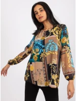 Halenka DHJ BZ 8643 3.65P černá a béžová