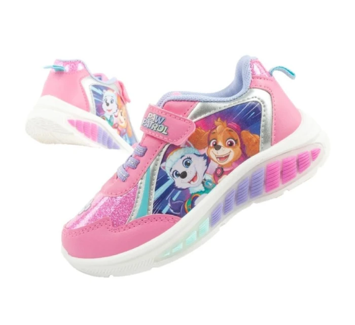 Leomil dívčí sportovní obuv Psi Patrol dětské LED tenisky Leomil dívčí sportovní obuv Psi Patrol dětské LED tenisky