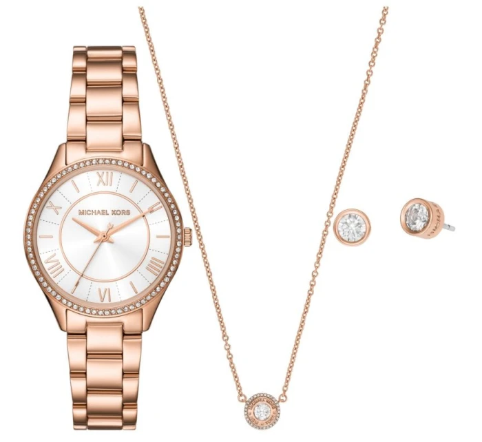 Dámské hodinky Michael Kors Lauryn + šperky MK4850SET + BOX Dámské hodinky Michael Kors Lauryn + šperky MK4850SET + BOX