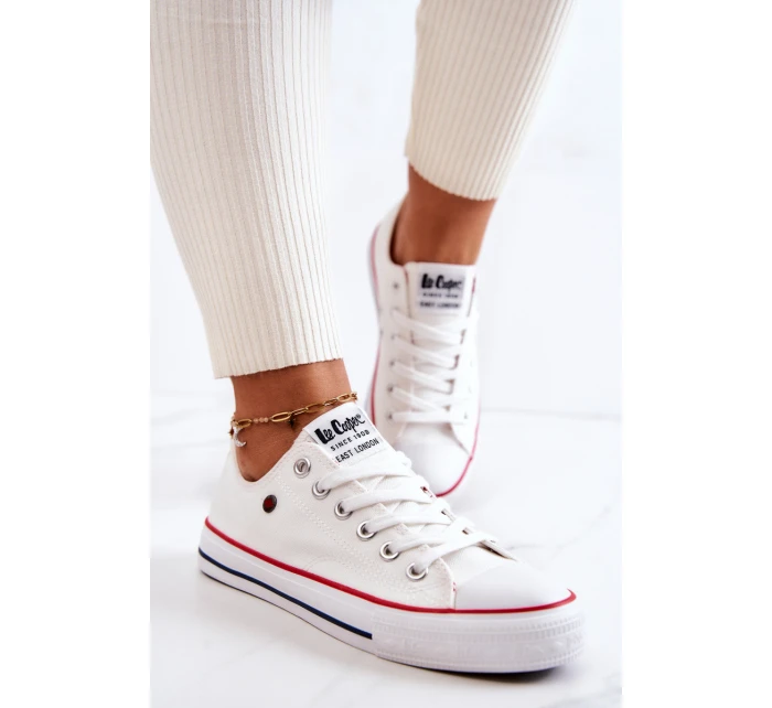 Dámské Tenisky model 21576313 Bílé - Lee Cooper Dámské Tenisky model 21576313 Bílé - Lee Cooper