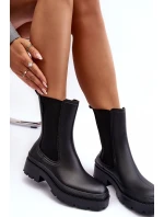 Matové Kalhoty Botky Big Star MM274695 Černé