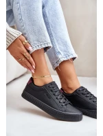 Zateplené dámské tenisky Big Star model 21676064 černé - Big Star Shoes Zateplené dámské tenisky Big Star model 21676064 černé - Big Star Shoes