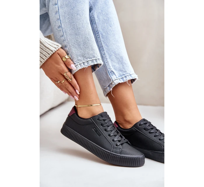 Zateplené dámské tenisky Big Star model 21676064 černé - Big Star Shoes Zateplené dámské tenisky Big Star model 21676064 černé - Big Star Shoes