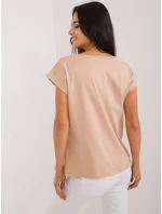 Tričko RV TS 4833.41X camel Tričko RV TS 4833.41X camel