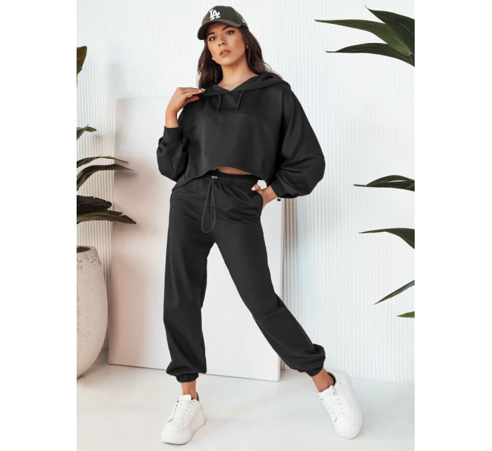 Dámský teplákový komplet BISTAN black FashionStreet AY1013