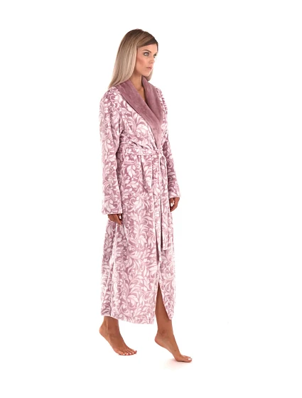 Dámský župan Flora 2556 4303 mauve mist - Vestis Dámský župan Flora 2556 4303 mauve mist - Vestis