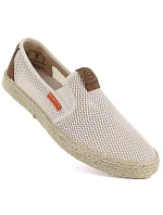 Pánské polobotky slip-on béžové Bugatti model 22079051