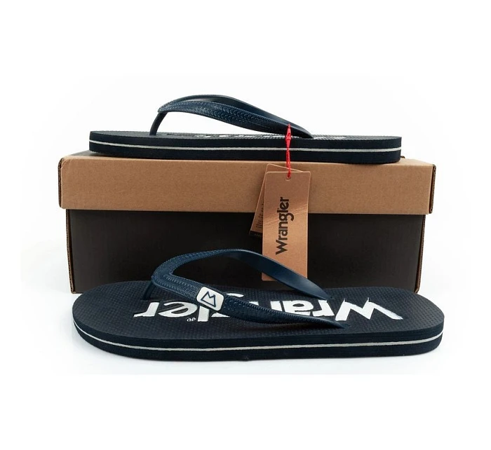 Boty Wrangler pánské navy blue žabky model 22088698 - Hikvision Boty Wrangler pánské navy blue žabky model 22088698 - Hikvision