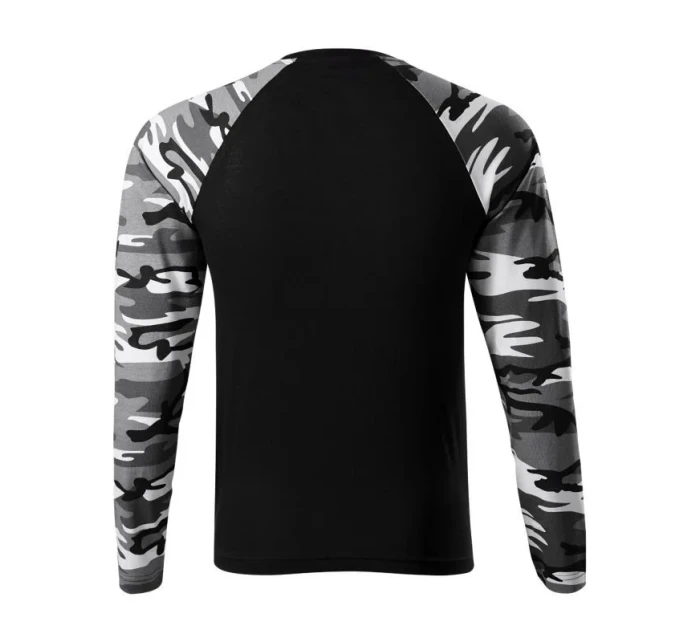 Tričko Camouflage LS M model 19378549 camouflage gray pánské - Malfini