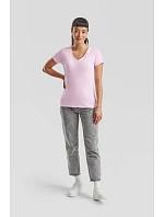 Fruit of the Loom Lady-Fit Valueweight V-Neck T Dámské tričko s výstřihem do V 16.1398 black Fruit of the Loom Lady-Fit Valueweight V-Neck T Dámské tričko s výstřihem do V 16.1398 black