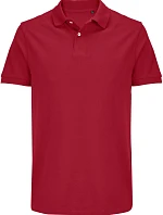 SOL'S Pacific Unisex piqué polo z těžké bavlny 25.4439 folk red