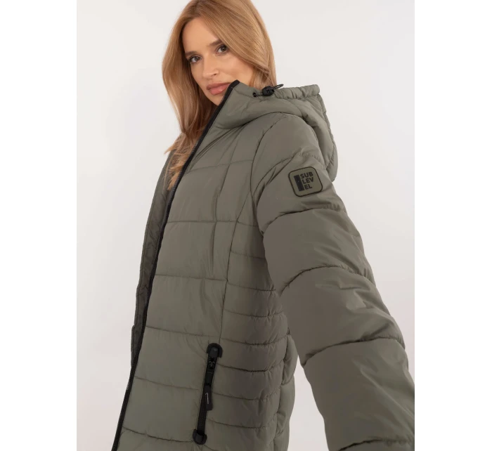 Kabát D51160XB44540A2 khaki