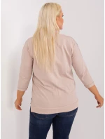 Bluzka RV BZ model 19465436 beżowy - FPrice Bluzka RV BZ model 19465436 beżowy - FPrice