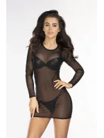 Šaty V-10639 černé - Axami