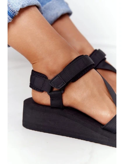 Dámské sportovní sandály Big Star - černé Dámské sportovní sandály Big Star - černé