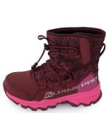 Dětské obuv zimní ALPINE PRO EDARO pink glo