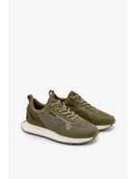 Pánské tenisky na platformě Big Star HI-POLY SYSTEM – khaki Pánské tenisky na platformě Big Star HI-POLY SYSTEM – khaki