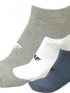 Pánské ponožky 4F SOM301A Modré, Šedé, Bílé
