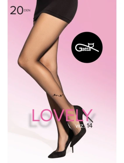 20 Vzorované punčochy model 21913750 - Gatta