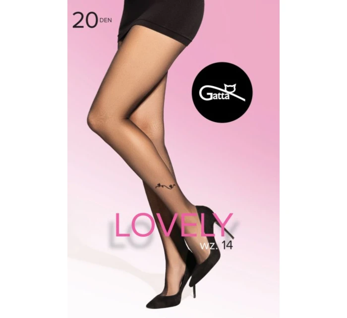 20 Vzorované punčochy model 21913750 - Gatta