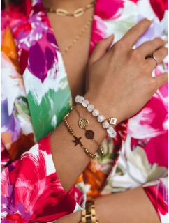 Zlatý náramek PIERRE FashionStreet LY0107