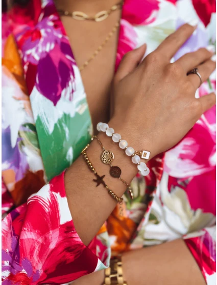 Zlatý náramek PIERRE FashionStreet LY0107