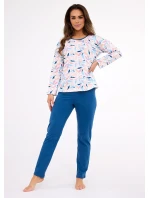 Pyžamo model 21290010 Amelia long/r S2XL dámské - Cornette