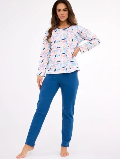 Pyžamo model 21290010 Amelia long/r S2XL dámské - Cornette