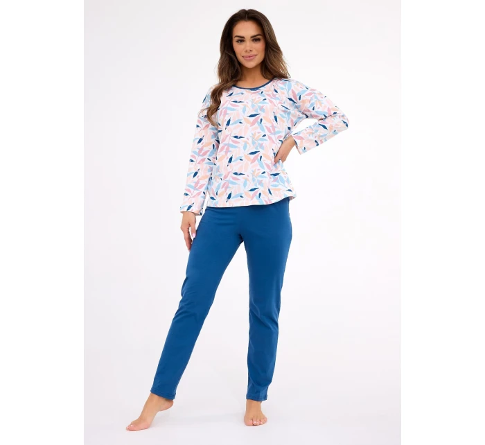 Pyžamo model 21290010 Amelia long/r S2XL dámské - Cornette
