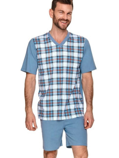 Pánské pyžamo model 17134021 světle modré - Taro