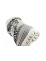 Lee Cooper zimní sněhule dětské zateplené sněhule pro dívky šedé