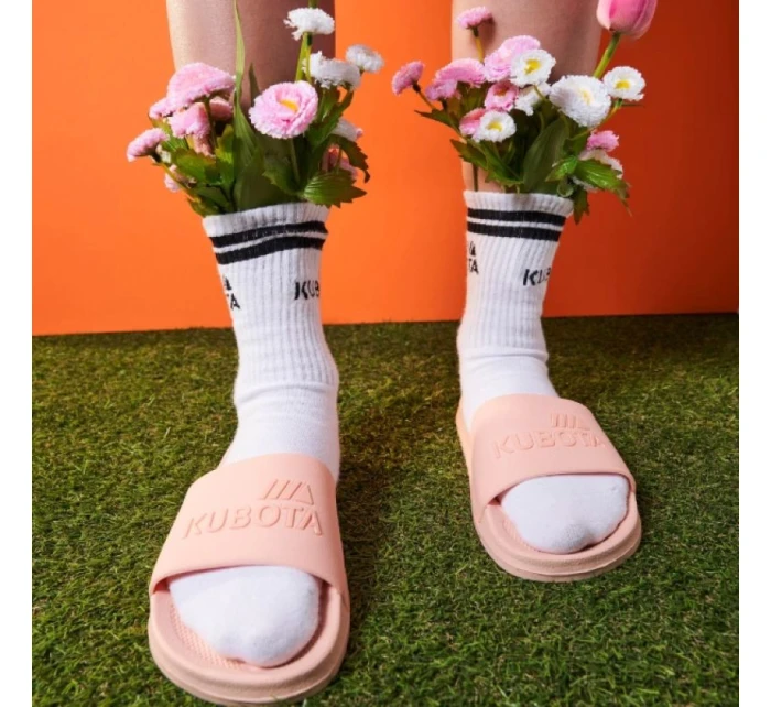 Žabky do bazénu basic plain pudre pink KUBKBB-SS24-02-08 Žabky do bazénu basic plain pudre pink KUBKBB-SS24-02-08