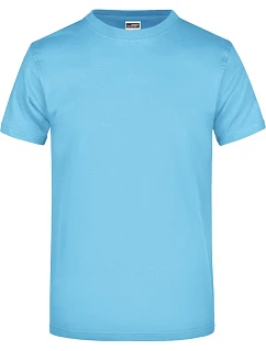 Daiber JN 02 Tričko z těžké bavlny 02.0002 sky blue
