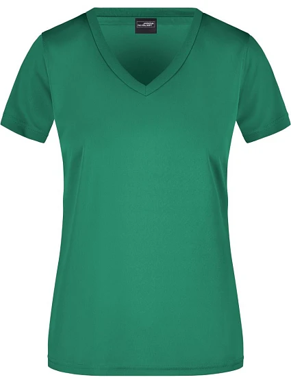 Daiber JN 735 Dámské sportovní tričko s výstřihem do V 02.0735 green Daiber JN 735 Dámské sportovní tričko s výstřihem do V 02.0735 green