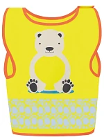 Korntex FUN Dětská bezpečnostní vesta 76.FUNY hi vis yellow/polar bear Korntex FUN Dětská bezpečnostní vesta 76.FUNY hi vis yellow/polar bear