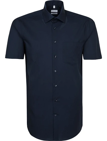 Seidensticker Shirt Regular SSL Košile s krátkým rukávem 78.3001 navy Seidensticker Shirt Regular SSL Košile s krátkým rukávem 78.3001 navy