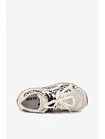 Kožené Semišové Dámské Tenisky Big Star model 22074797 Bílé - Big Star Shoes