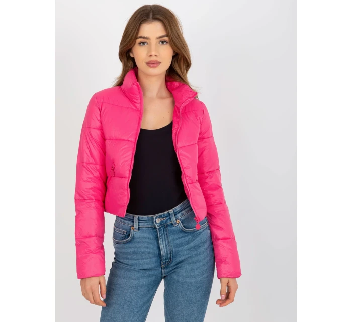 Dámská bunda NM KR XZ 005A .98P tmavě růžová - FPrice Dámská bunda NM KR XZ 005A .98P tmavě růžová - FPrice