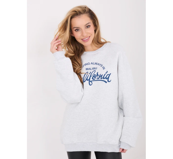 WT BL mikina A1065.55 světle šedá WT BL mikina A1065.55 světle šedá