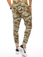 Pánské teplákové kalhoty moro green FashionStreet UX3334 Pánské teplákové kalhoty moro green FashionStreet UX3334