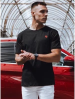 Pánské černé tričko FashionStreet RX5571